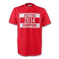 atletico madrid 2014 champions tee red kids