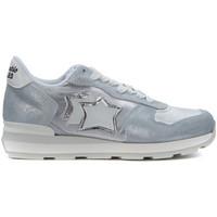 Atlantic Stars Sneaker Vega in silver lurex and fabric women\'s Trainers in Silver