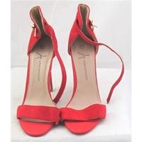 Atmosphere, size 7 red high heeled sandals