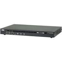 Aten SN0108A 8-Port Serial Console Server with Dual Power/LAN (Black)