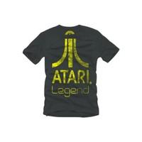 Atari T-Shirt -S- Anthracite, Legend Logo