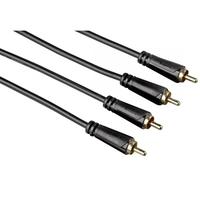 audio cable 2 rca plugs 2 rca plugs gold plated 3m