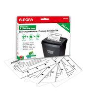 Aurora SP1000 Shredder Lubrication and Sharpening Sheets (Pack of 12)