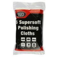 Autopro Accessories Cotton Polishing Cloth Pack of 5