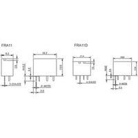 Automotive relay 12 Vdc 20 A 1 change-over Hongfa FRA11C-S1-DC12V