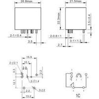 automotive relay 12 vdc 40 a 1 change over fic fra2c s2 dc12v