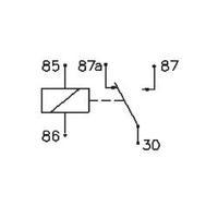 Automotive relay 12 Vdc 50 A 1 change-over Song Chuan 896H-1CH-C1 12V DC