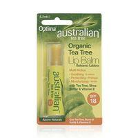 Australian Tea Tree Organic Lip Balm, 5.7ml