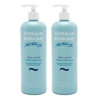 australian bodycare after wax body lotion 1000ml 2 x 500ml