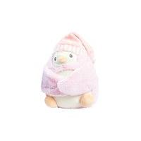 aurora penguin chime ball 8 inch pink