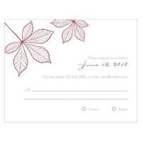 Autumn Leaf RSVP