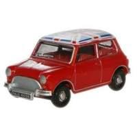 Austin Mini - Tartan Red/union Jack