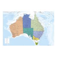 Australia Map - Maxi Poster - 61 x 91.5cm