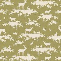 autumn tree forest green fat quarter by groves 375446