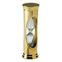 authentic models brass 3 minute sandglass