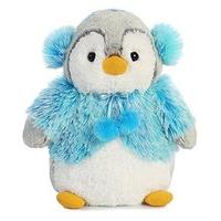 Aurora World 73950 11.5-inch Blue Pompom Penguin Panache