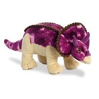 aurora world 30796 17 inch triceratops plush toy