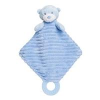 Aurora World 10-inch Bonnie Bear Teether Toy (blue)