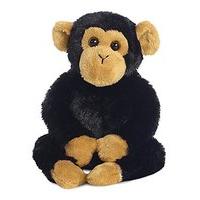 aurora world 31710 8 inch mini flopsie clyde chimp stuffed toy