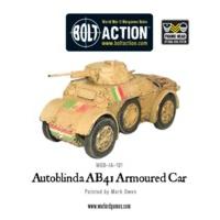 Autoblinda Ab41 Armoured Car Miniature