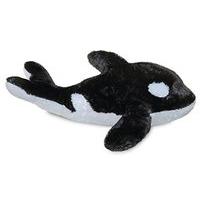 Aurora World 06271 12-inch Flopsie Splash Orca Whale Stuffed Toy