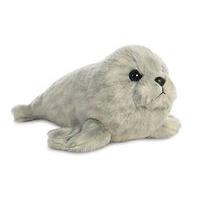 aurora world 31720 8 inch mini flopsie harbour seal stuffed toy