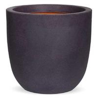 Aubergine Tutch Ball Pot 35x34cm