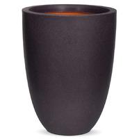 Aubergine Tutch Vase Pot Elegant Low 26x36cm