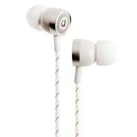 Audiofly AF45C Earphones W/Mic Bakelite White