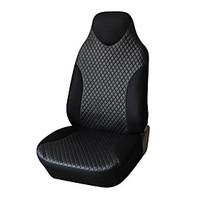 AUTOYOUTH PU Leather Car Seat Cover Universal Fits Compatible with Most Vehicles Car Seat Protector Seat Covers