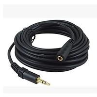 Audio 3.5mm to 3.5mm M/F Computer Audio Extension Cable (10m)