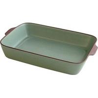 Audny Medium Rectangular Baker, Green