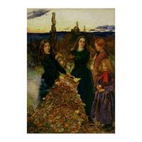 autumn leaves by john everett millais