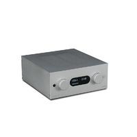 audiolab m one silver compact integrated amplifier w bluetooth