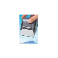 Automatic stamp with text