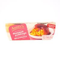 Auntys Strawberry Pudding 2 Pack