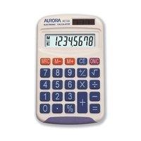 Aurora HC133 8 Digit Handheld Calculator