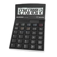 aurora dt910p semi desk calculator 12 digit display 3 key memory 139x9 ...