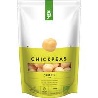 auga organic chick peas in brine 400g