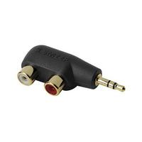 AudioQuest Hard Mini 3.5mm Jack To 2 RCA Plug Adapter