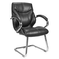 auckland medium back cantilever leather chair auckland medium back can ...