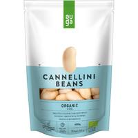 auga organic white cannellini beans in brine 400g