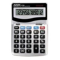 Aurora DT303 Desktop Calculator 12 Digit Display DT303