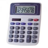 aurora whiteblue 8 digit semi desk calculator dt210