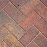Autumn Europa Block Paving (L)200mm (W)100mm Pack of 404 8.08 m²