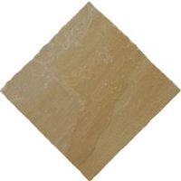 autumn green natural sandstone mixed size paving pack l4570mm w3340mm  ...