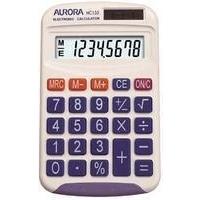 aurora pocket calculator 8 digit hc133