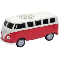 Autodrive 1963 Volkswagen T1 Bus Bluetooth Speaker red