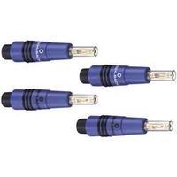 audio jack plug straight blue oehlbach 3006 4 pcs