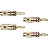 audio jack plug straight gold oehlbach 3001 4 pcs